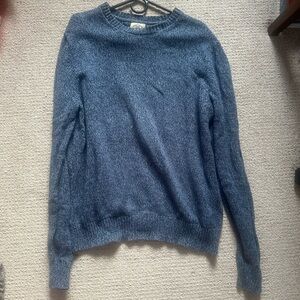 St. John's Bay Heather Blue Knit Pullover